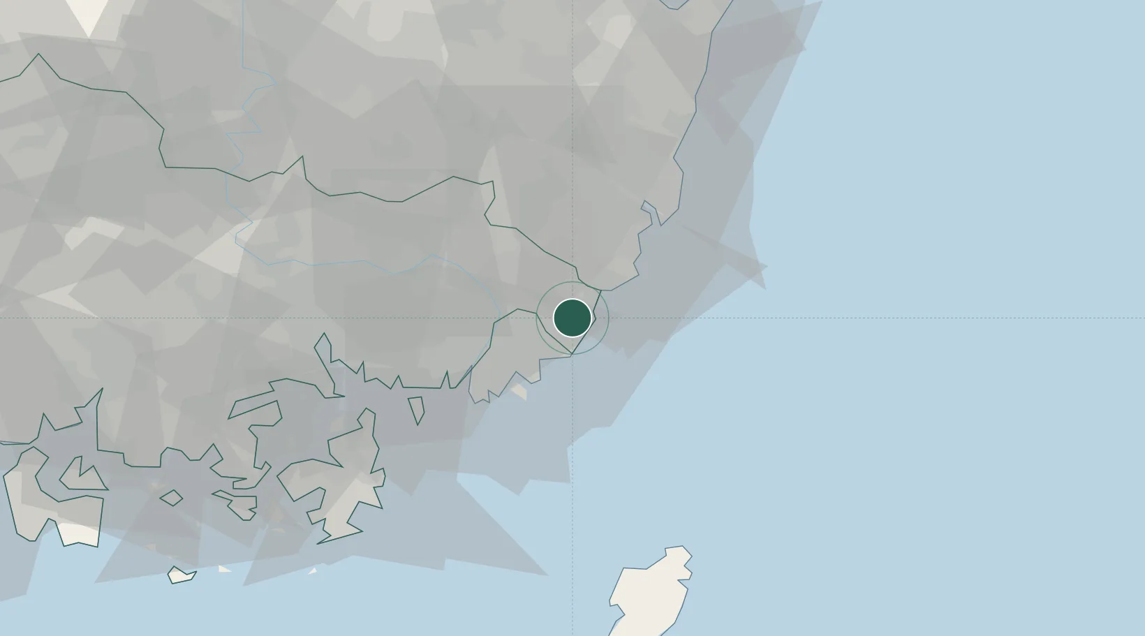 Location of KRGJG