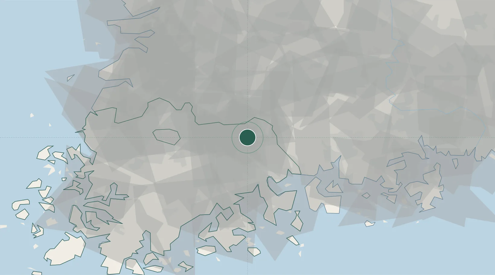 Location of KRGRE