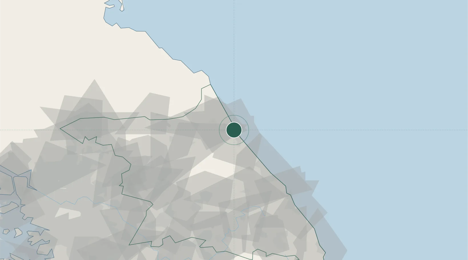Location of KRSHO