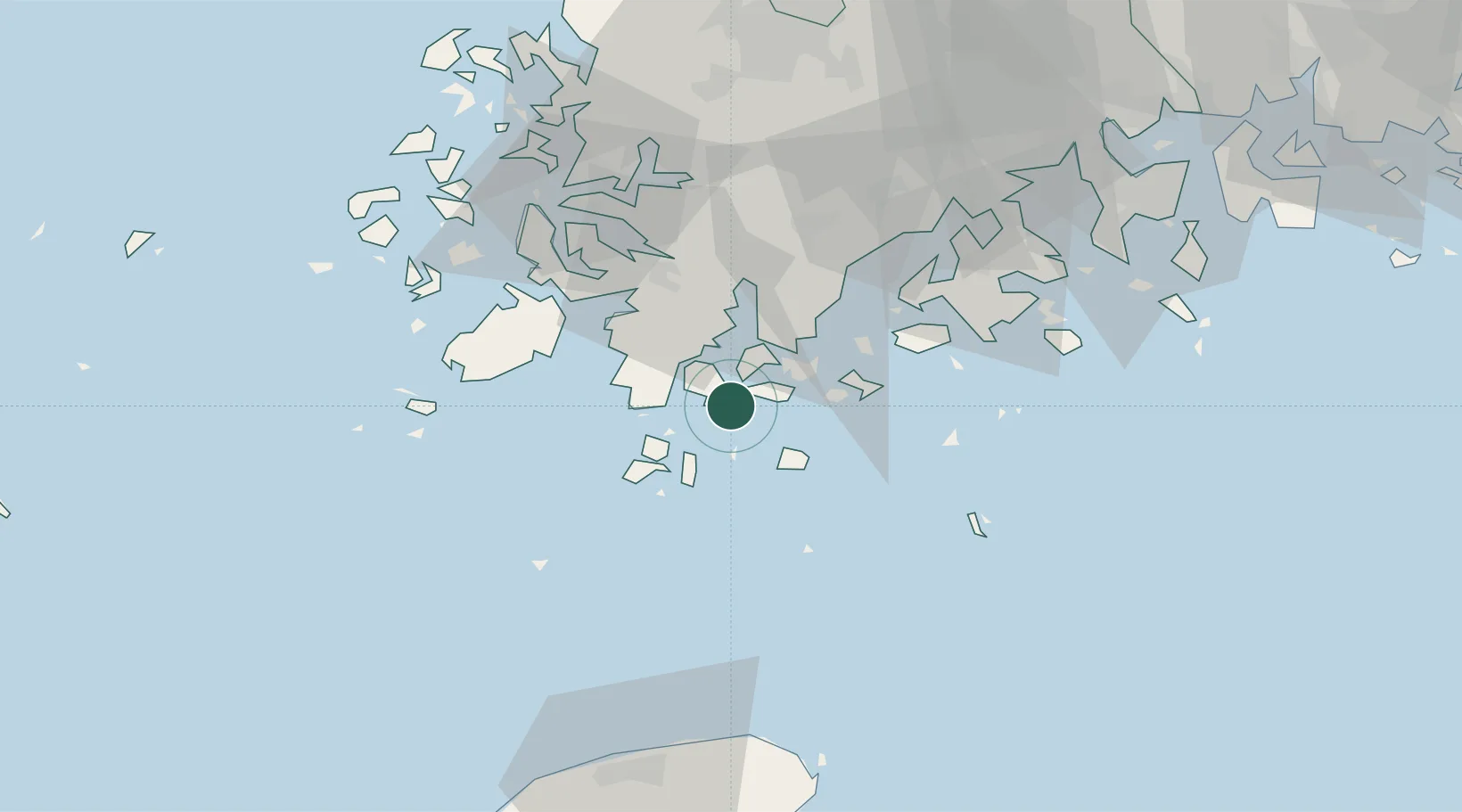 Location of KRWND