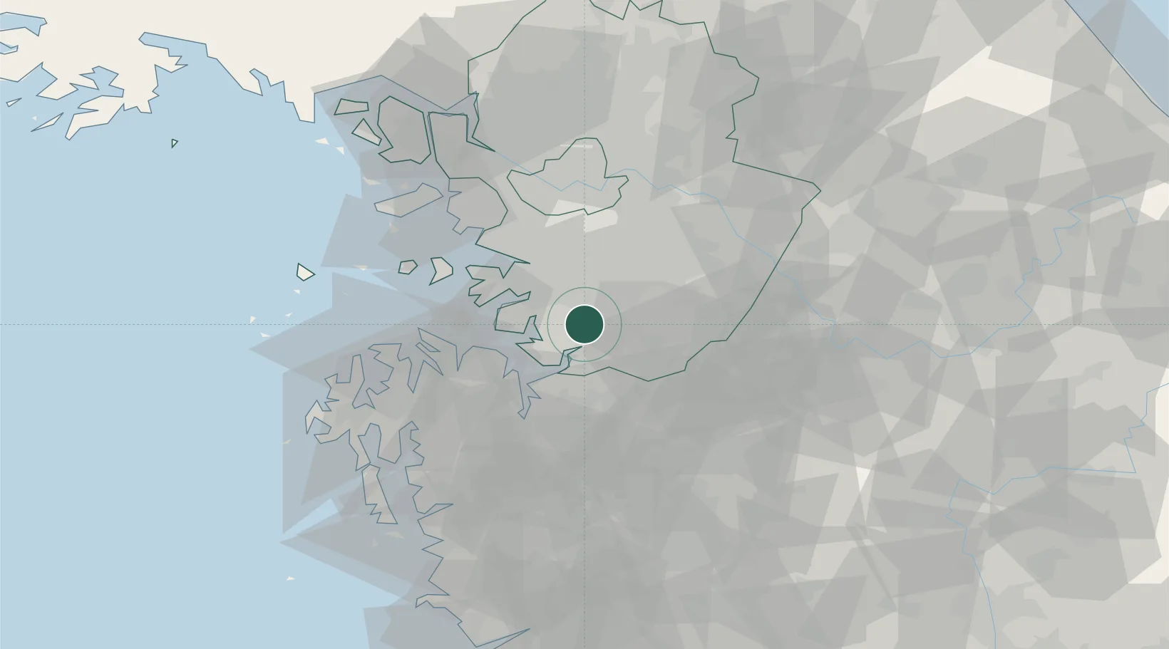 Location of KRZAH
