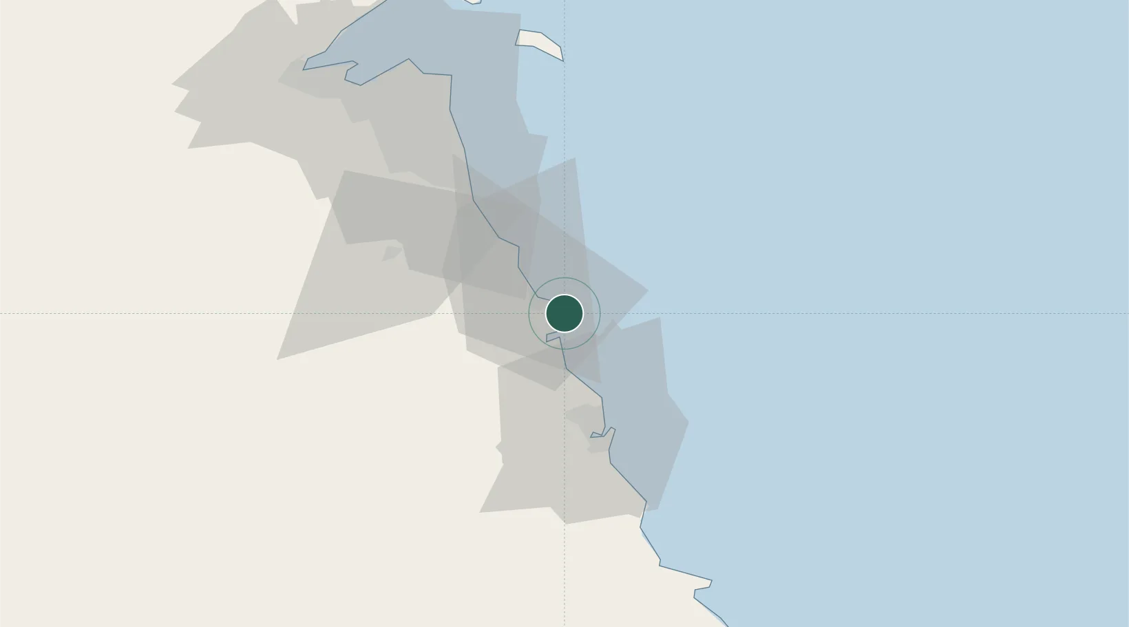 Location of KWMZR