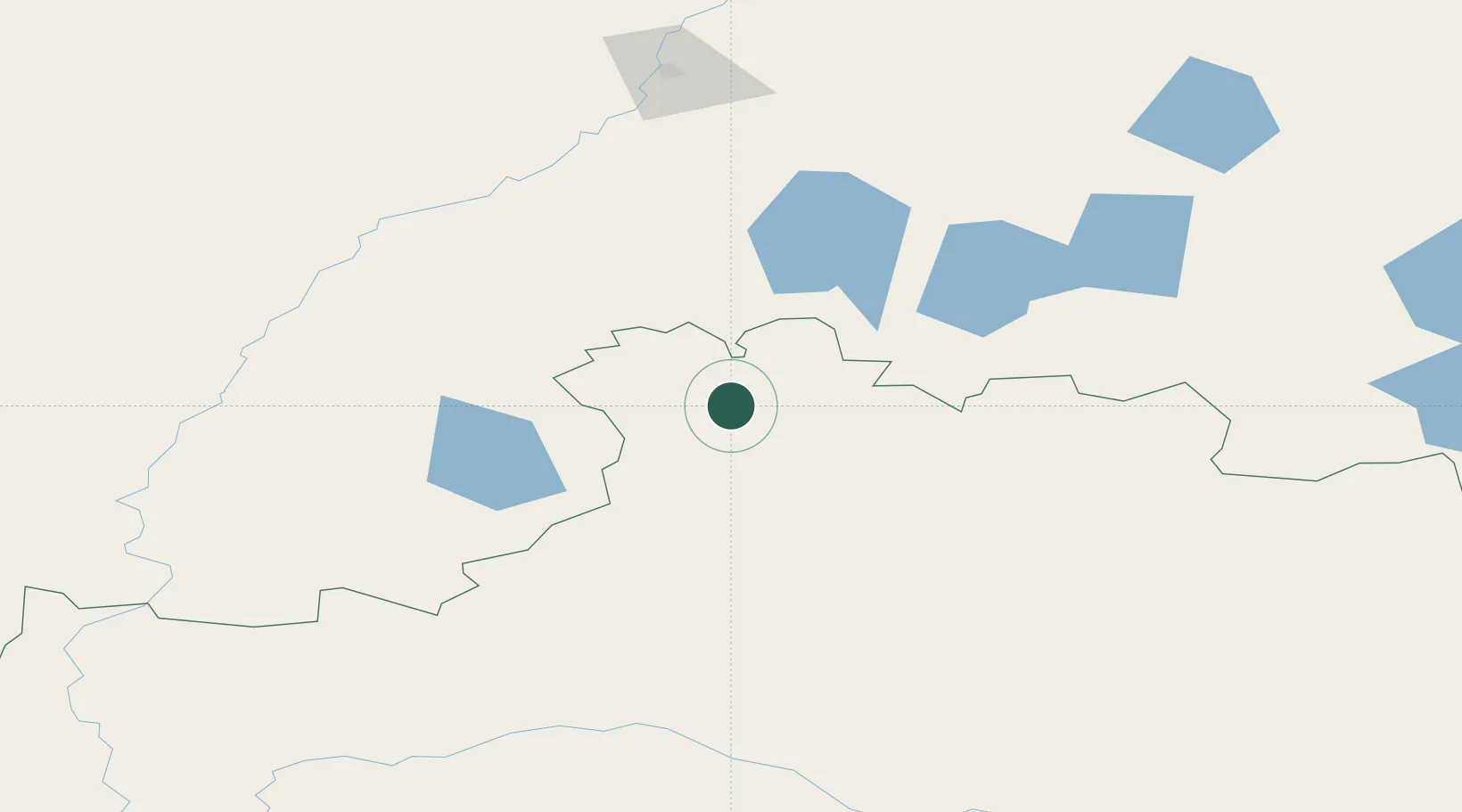 Location of KZZAC