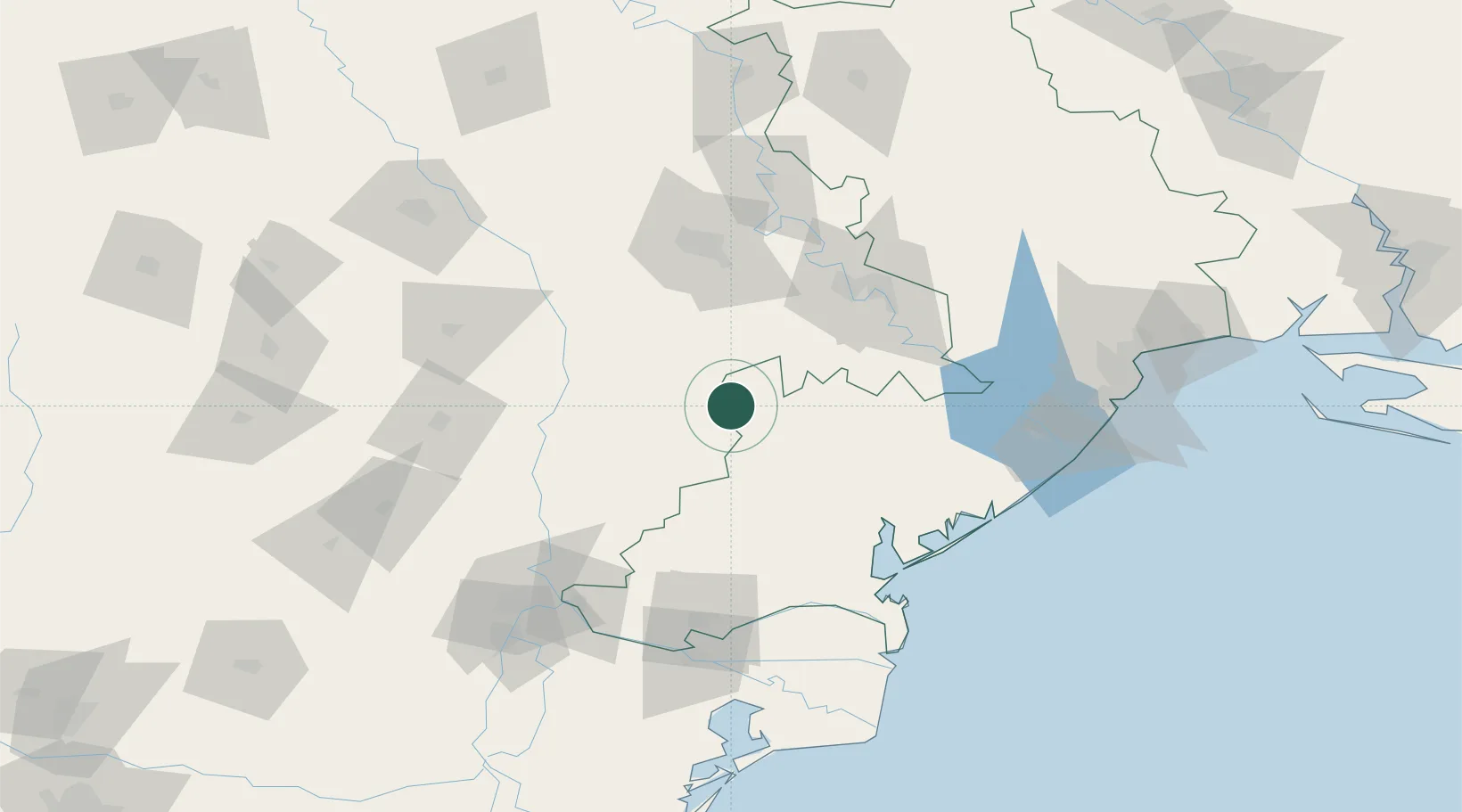 Location of MDBAS