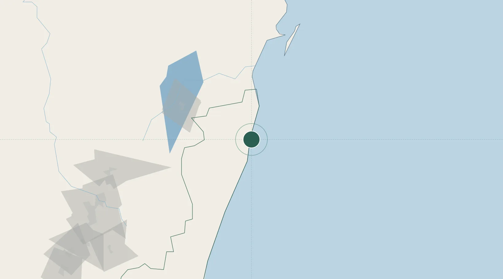 Location of MGTMM