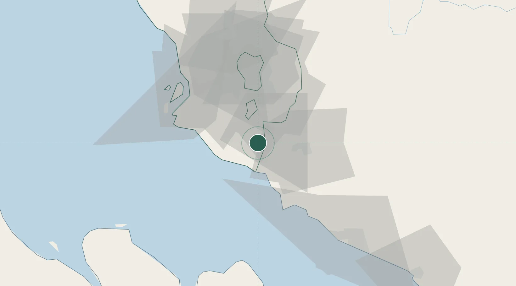 Location of MYBEK