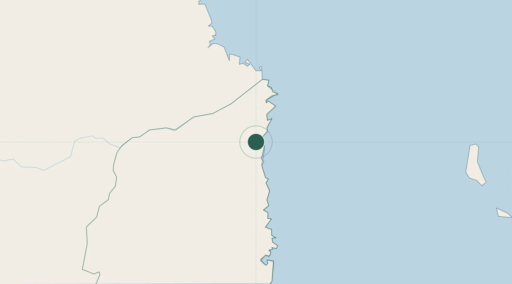 Location of MZMZB