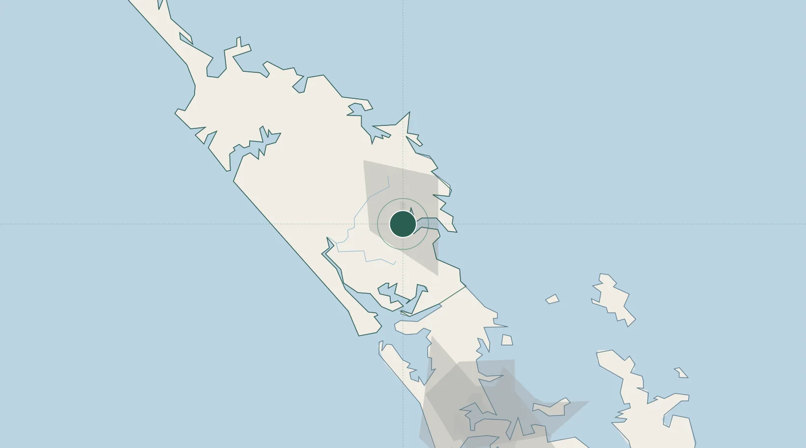 Location of NZPOR