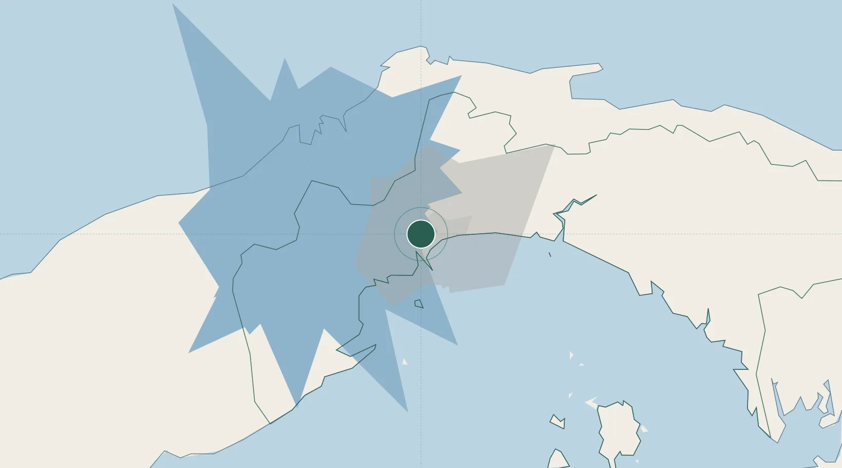 Location of PADOR