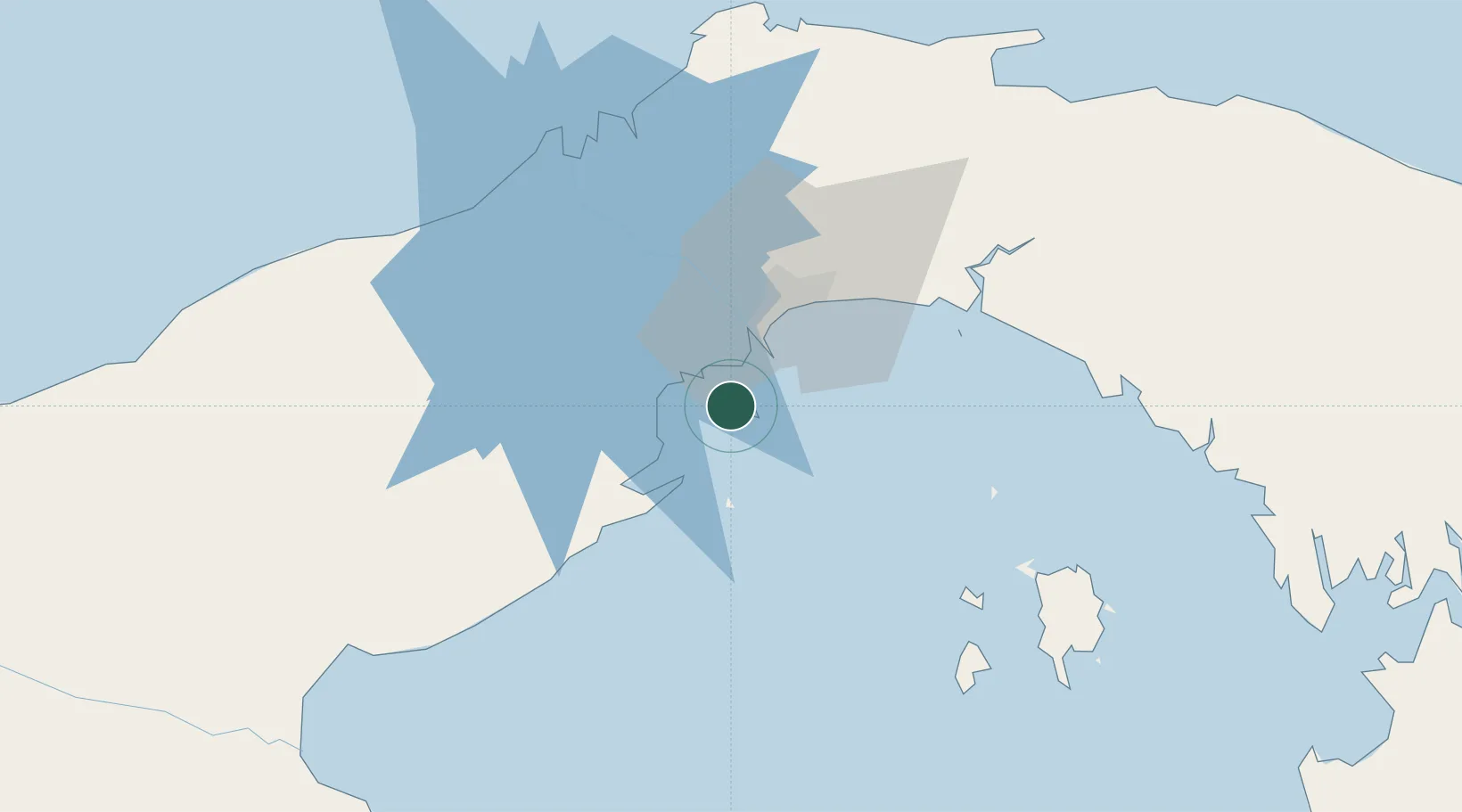 Location of PAMEL