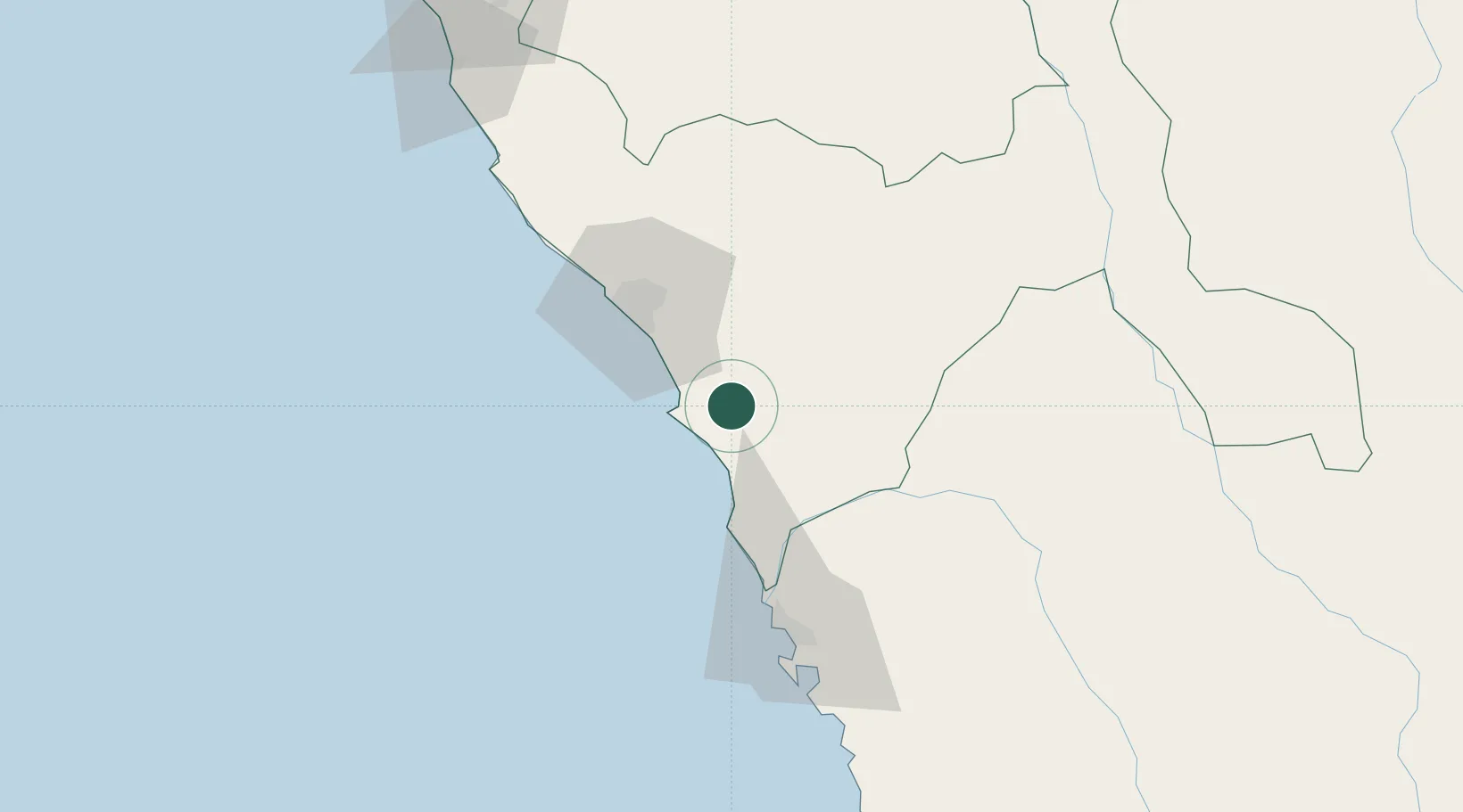 Location of PEVIR