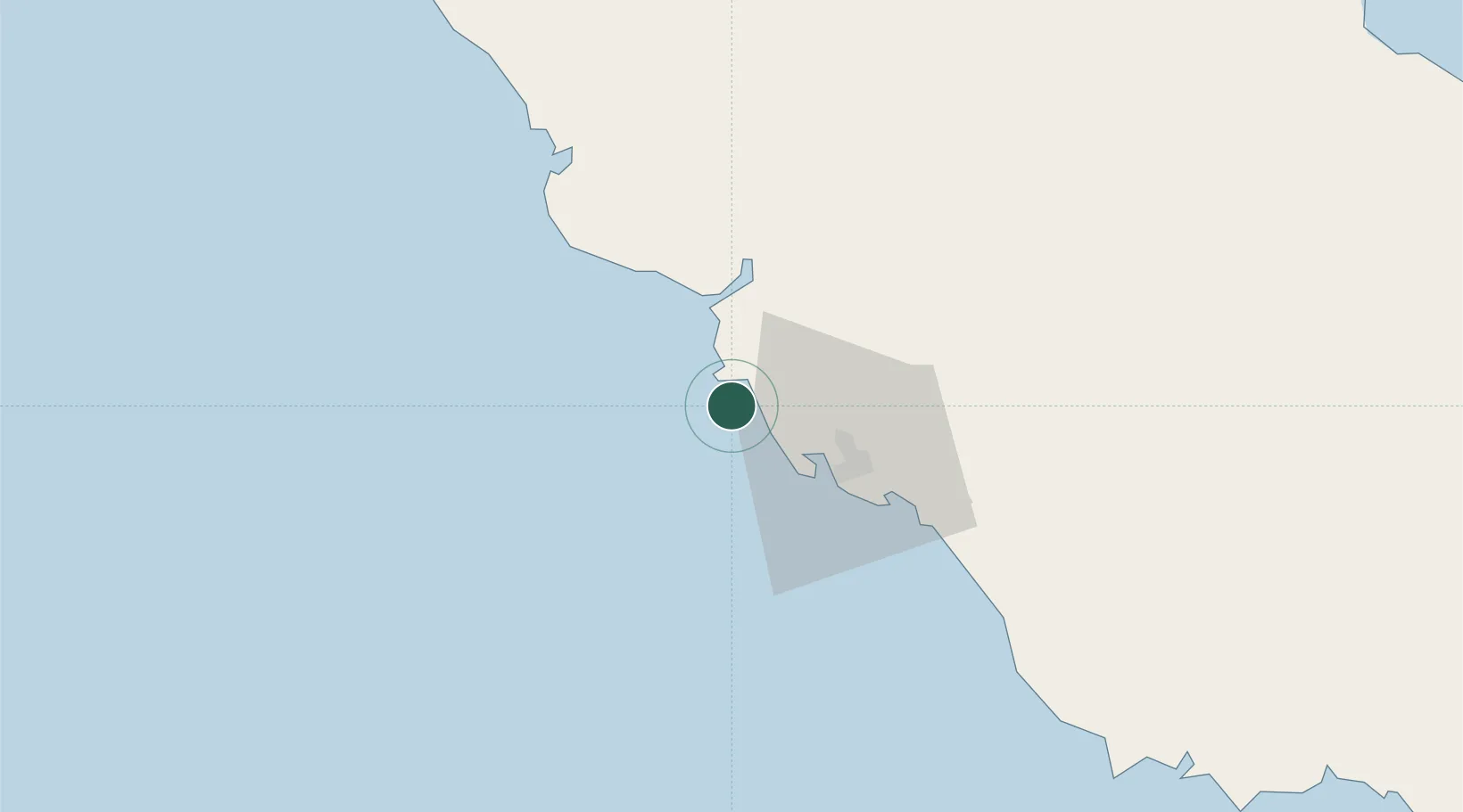 Location of PGCAU