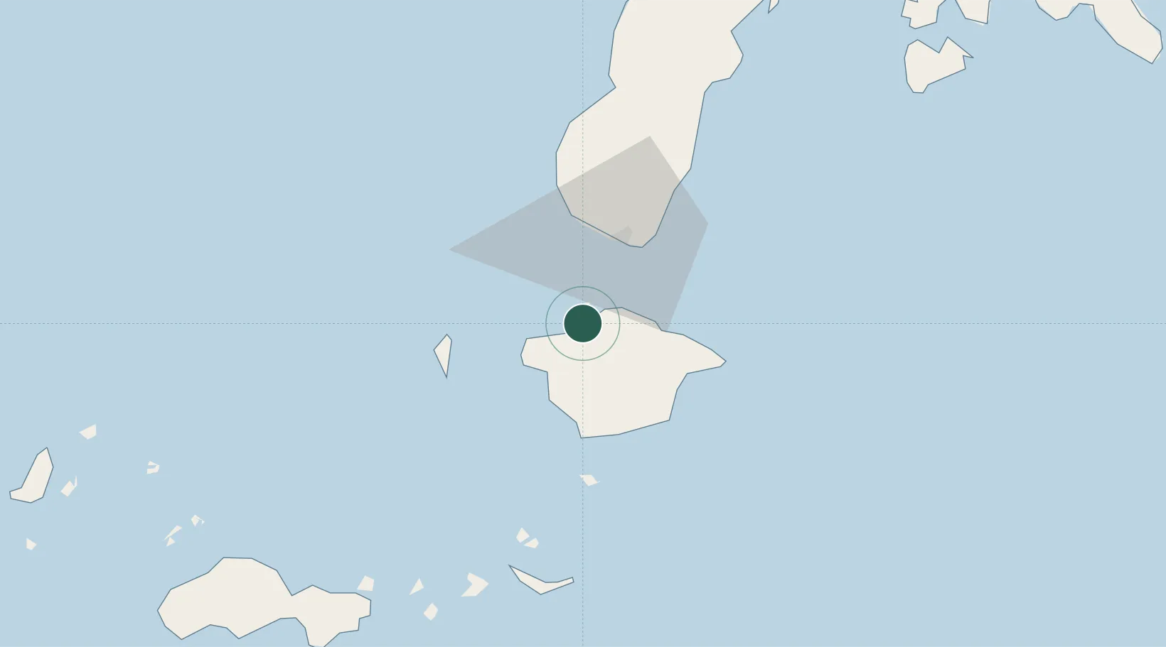 Location of PHBCT