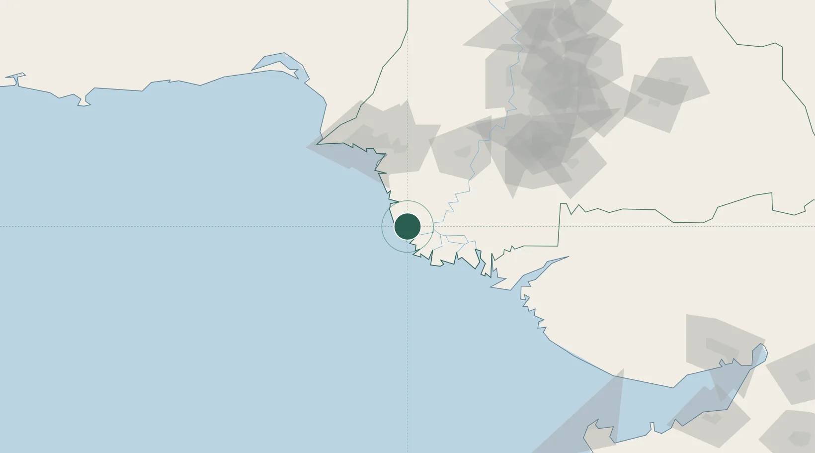 Location of PKKBA