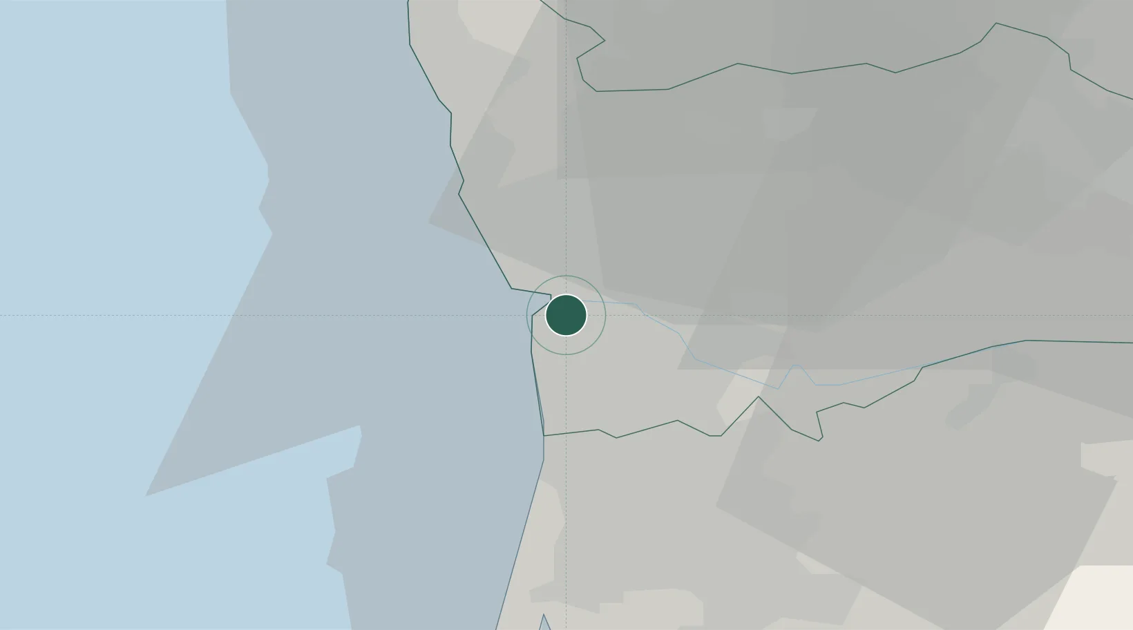 Location of PTAFR