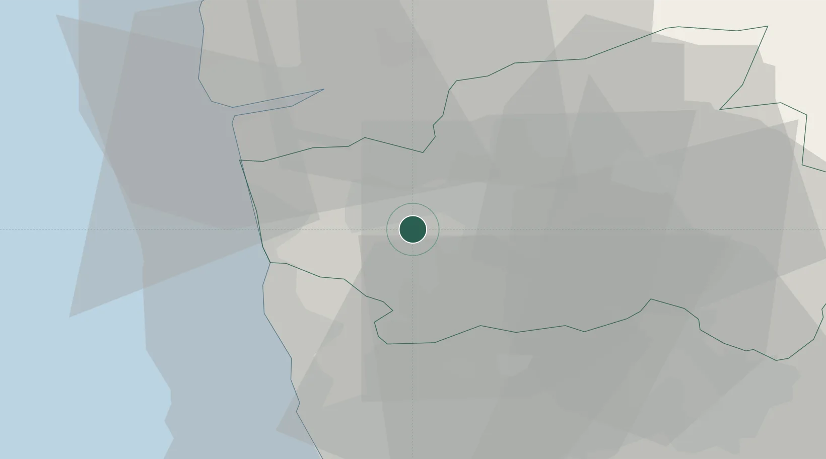 Location of PTASD