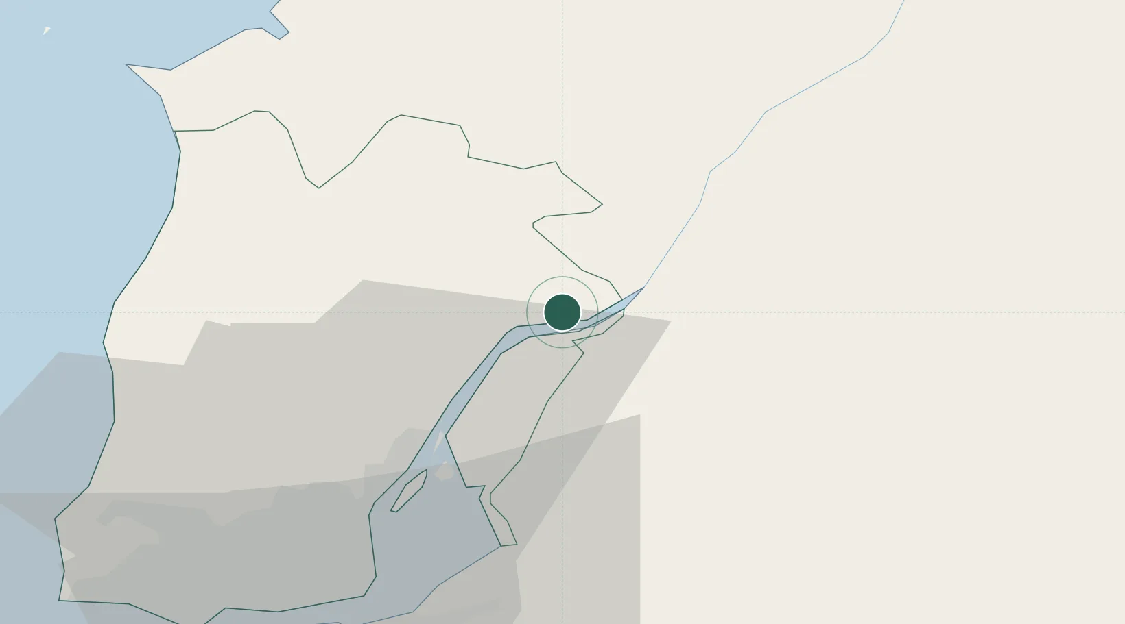 Location of PTAZA