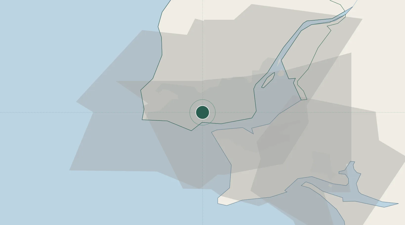 Location of PTBEA