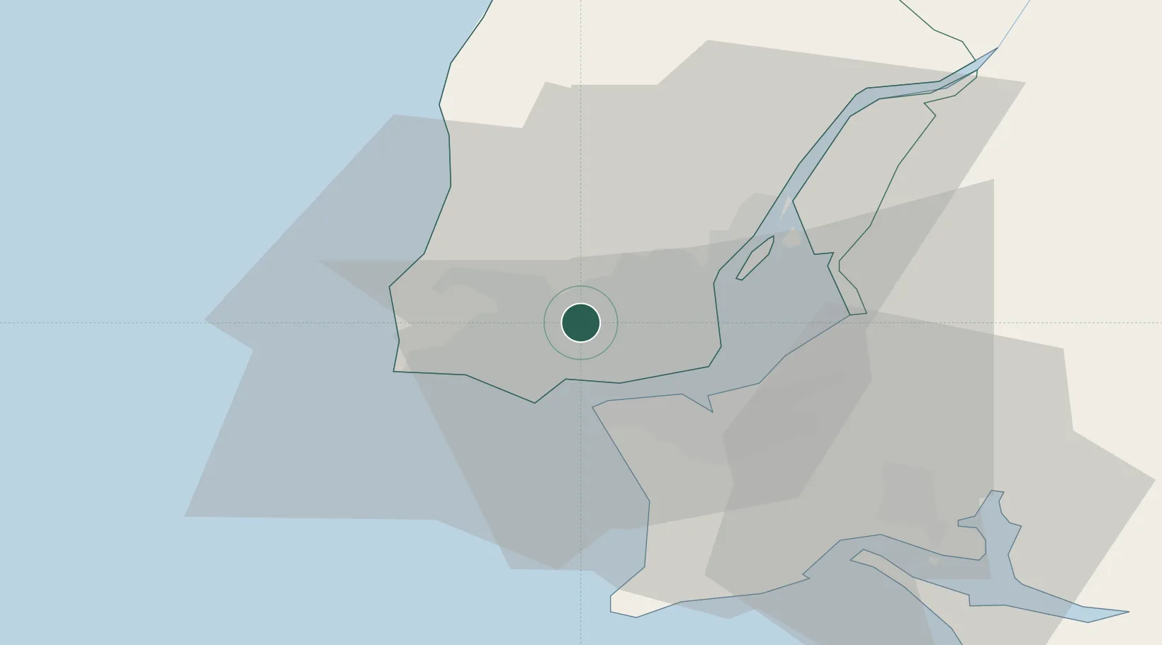 Location of PTBLS