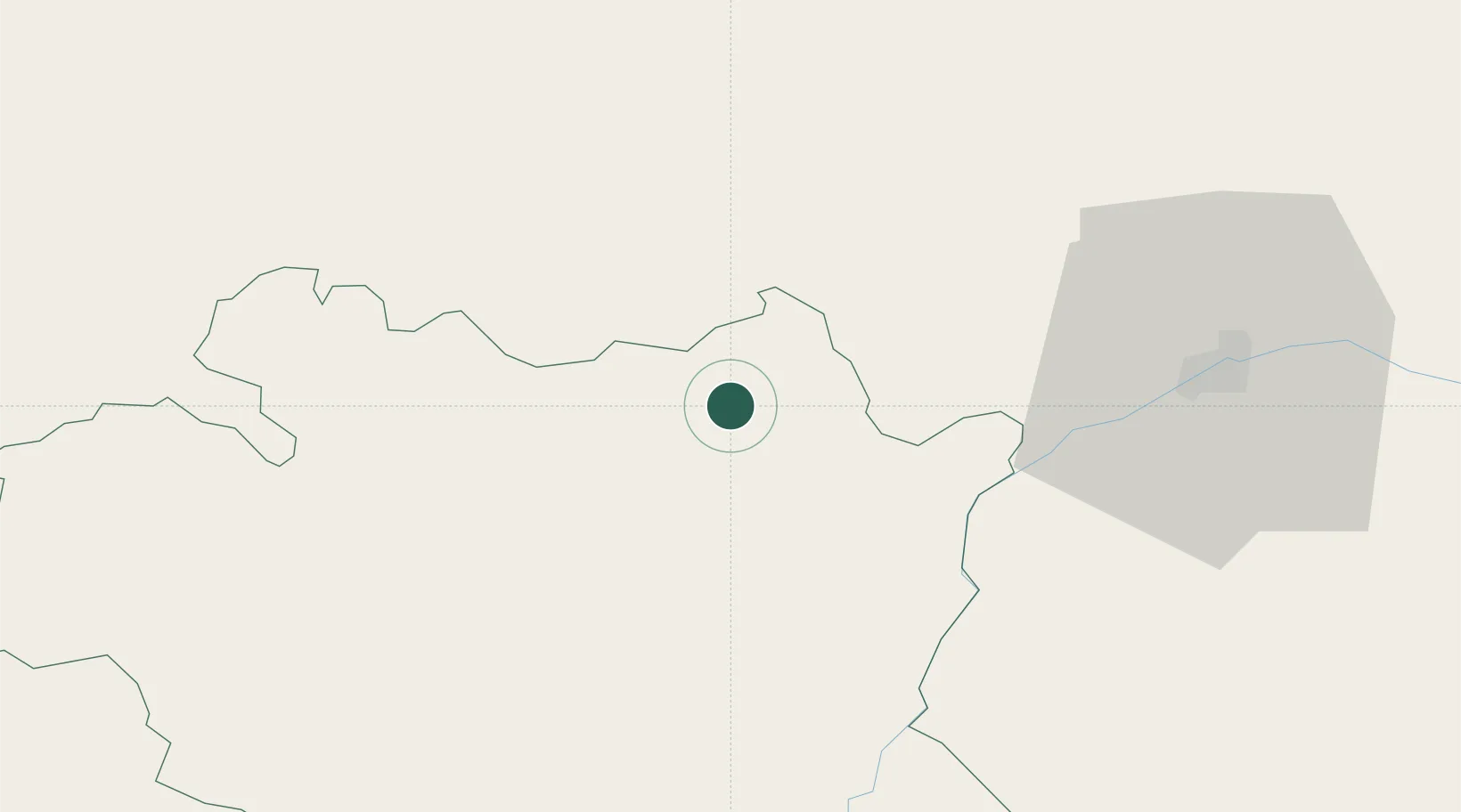 Location of PTESZ