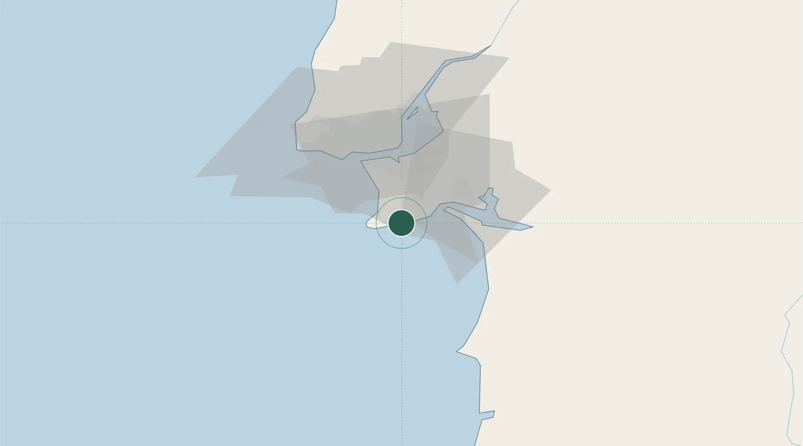 Location of PTSSB
