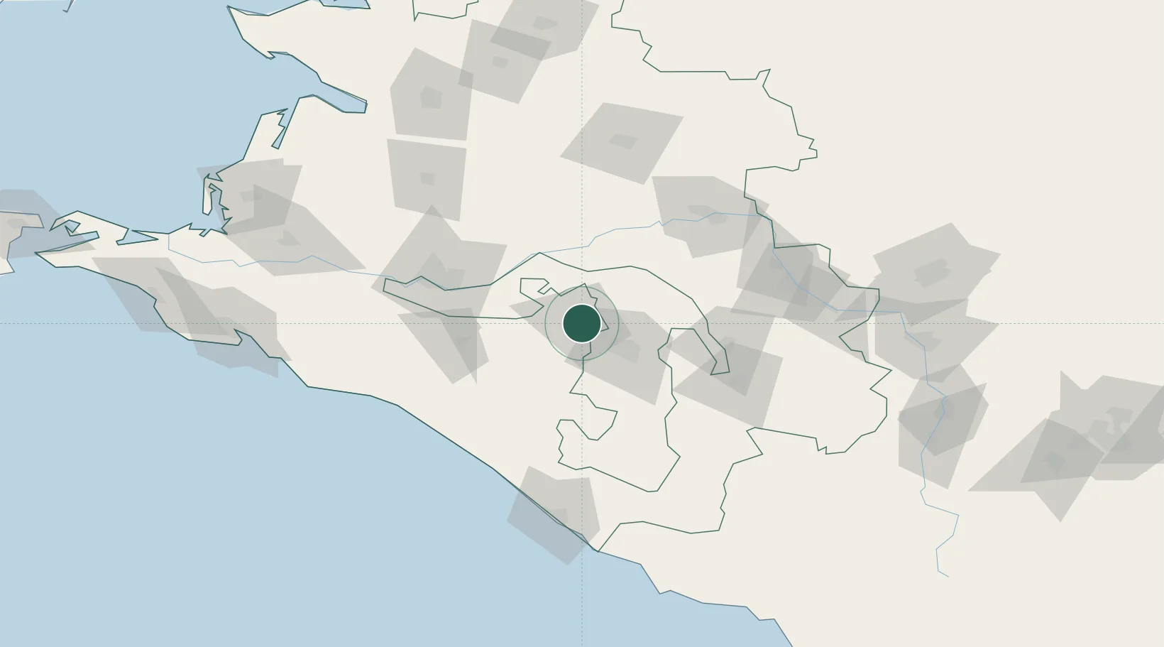 Location of RUBEK