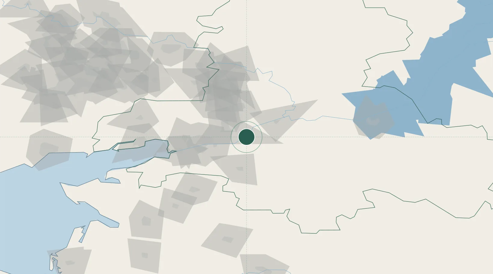 Location of RUBGV