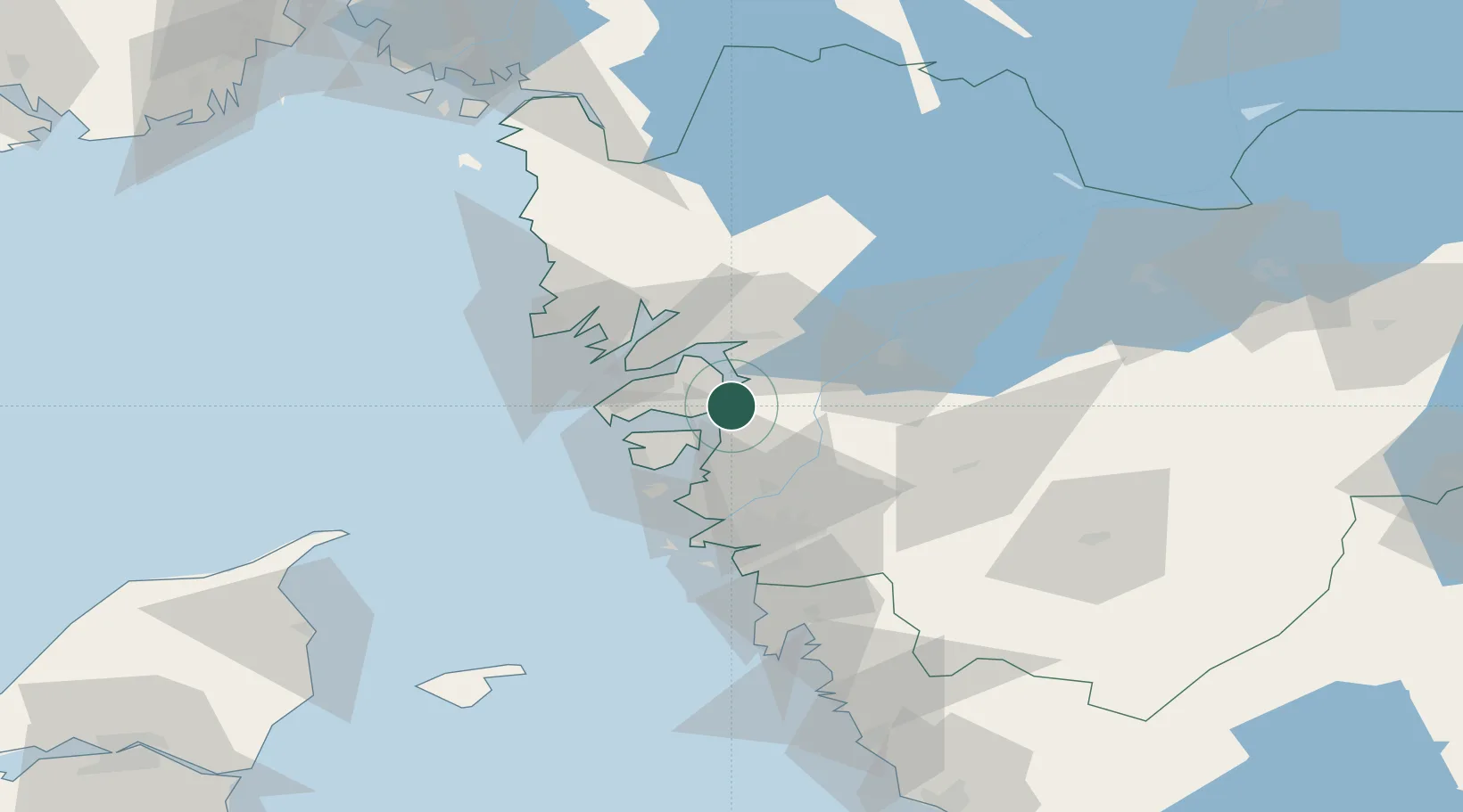 Location of SESND