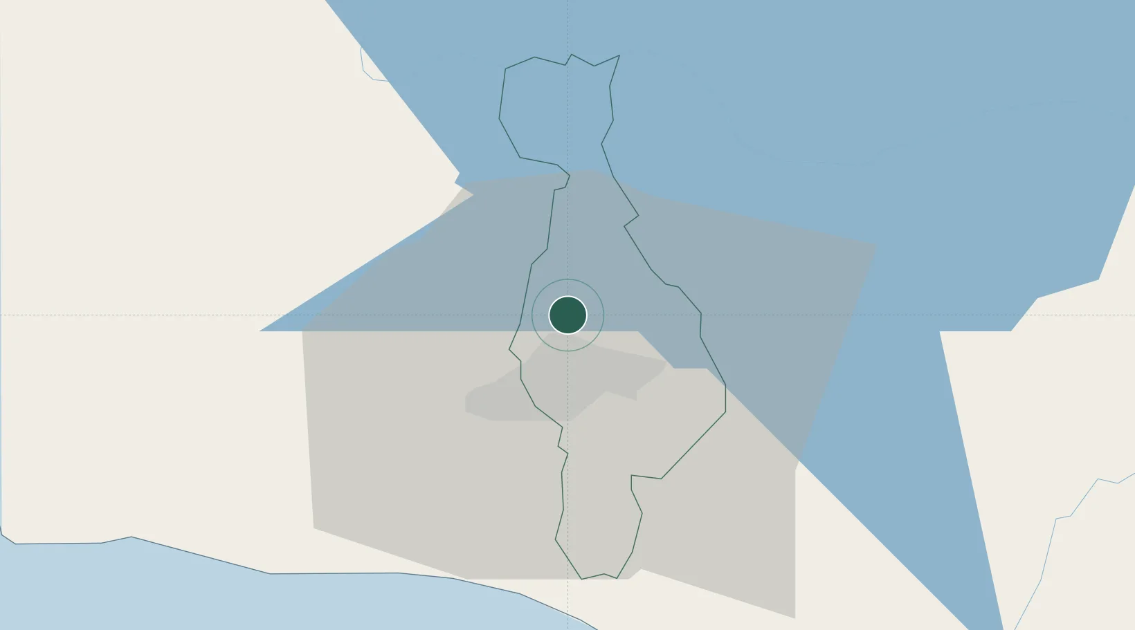 Location of SVAPO