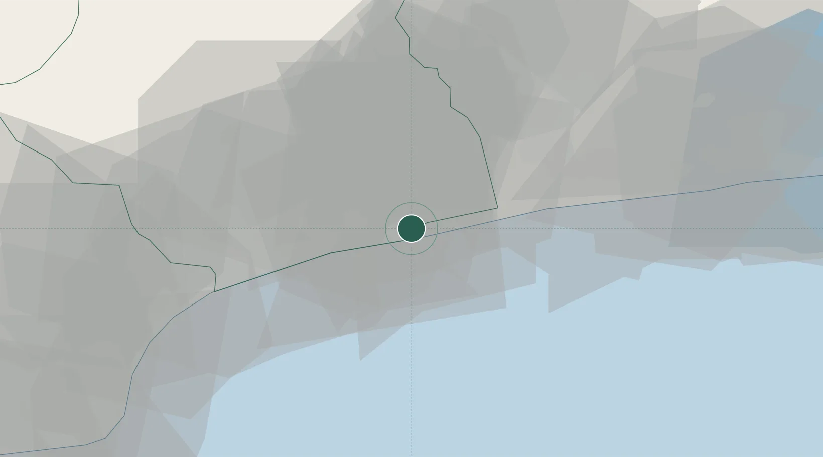 Location of TGANE