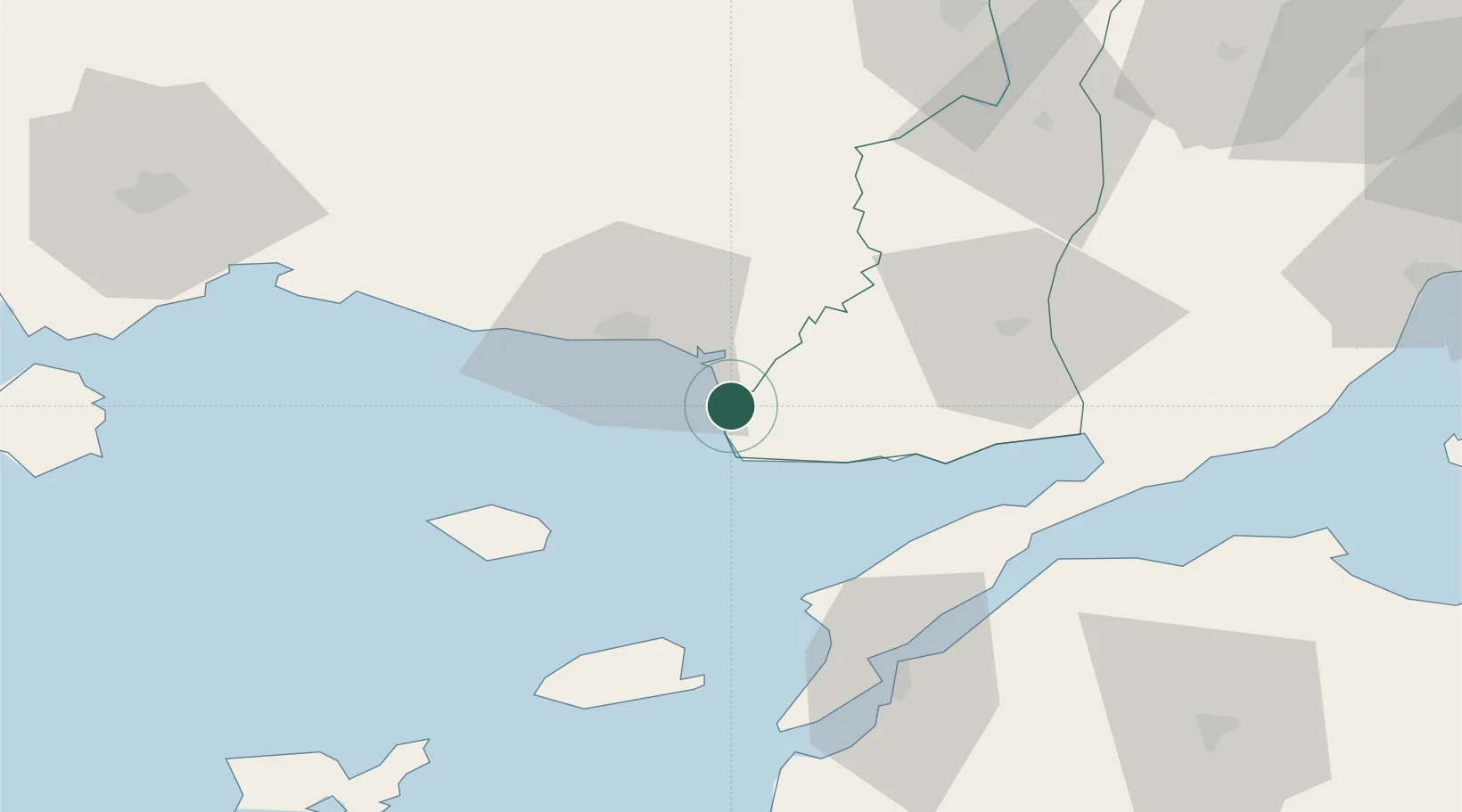 Location of TRENE