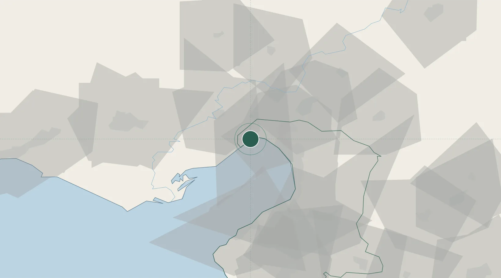 Location of TRTGT