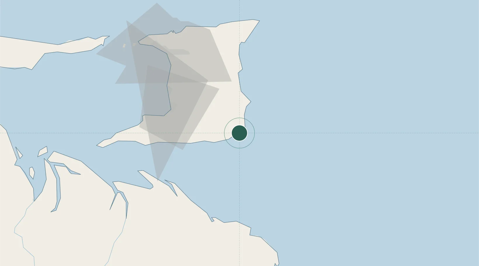 Location of TTGUA