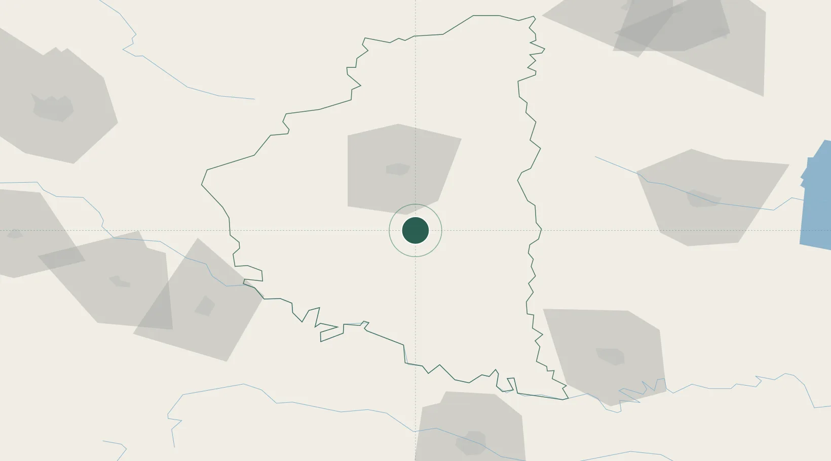 Location of UATER