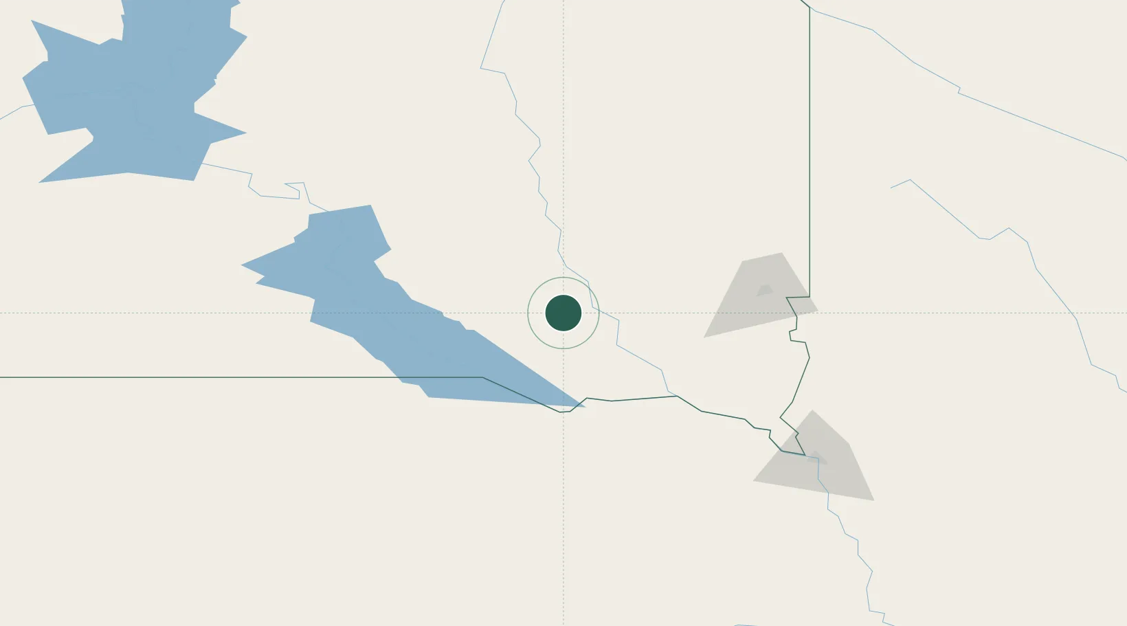 Location of USAKS