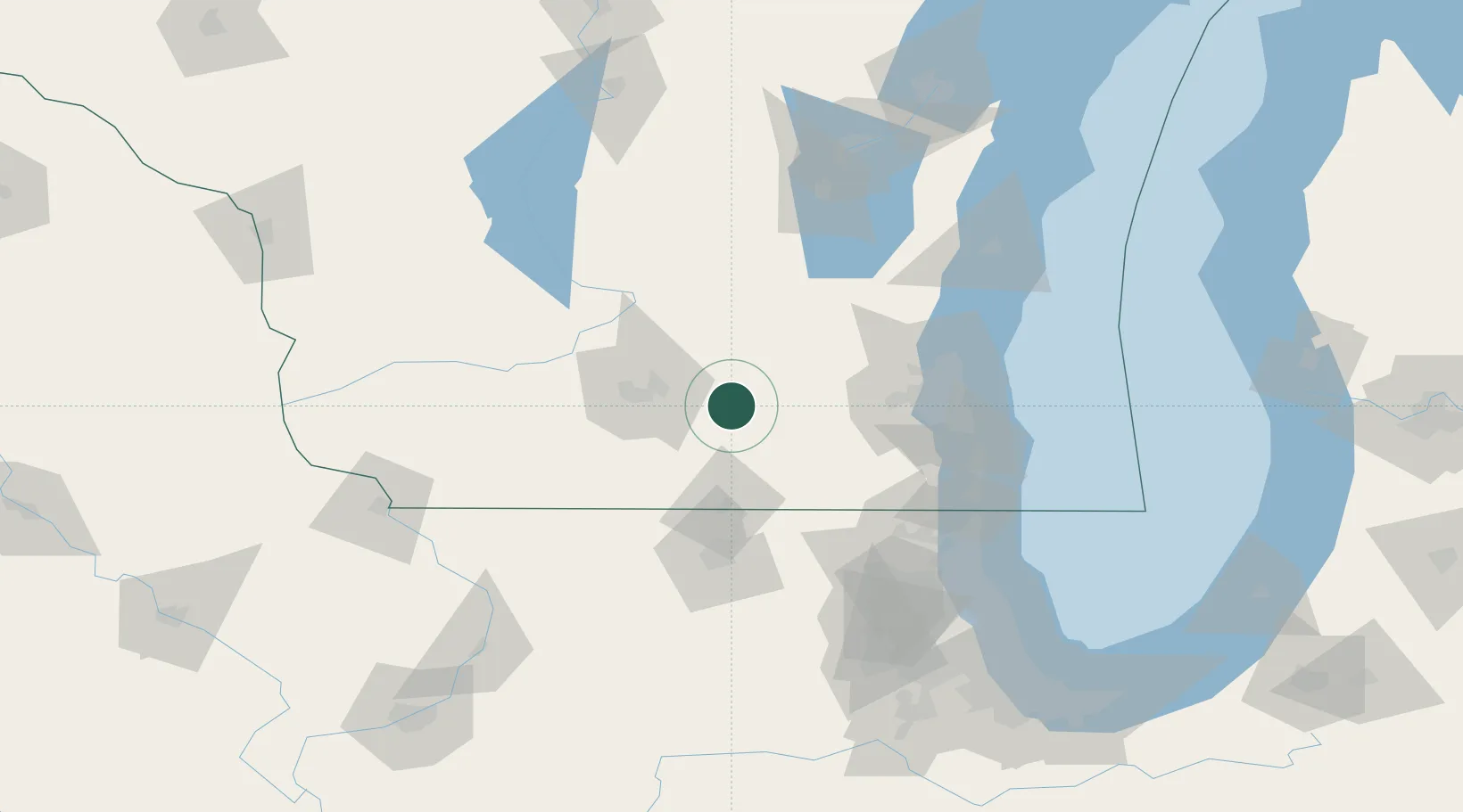 Location of USAMG
