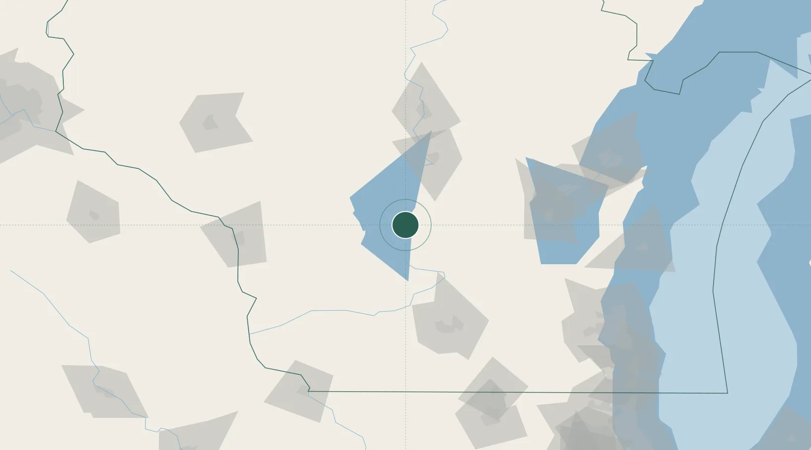 Location of USAZM
