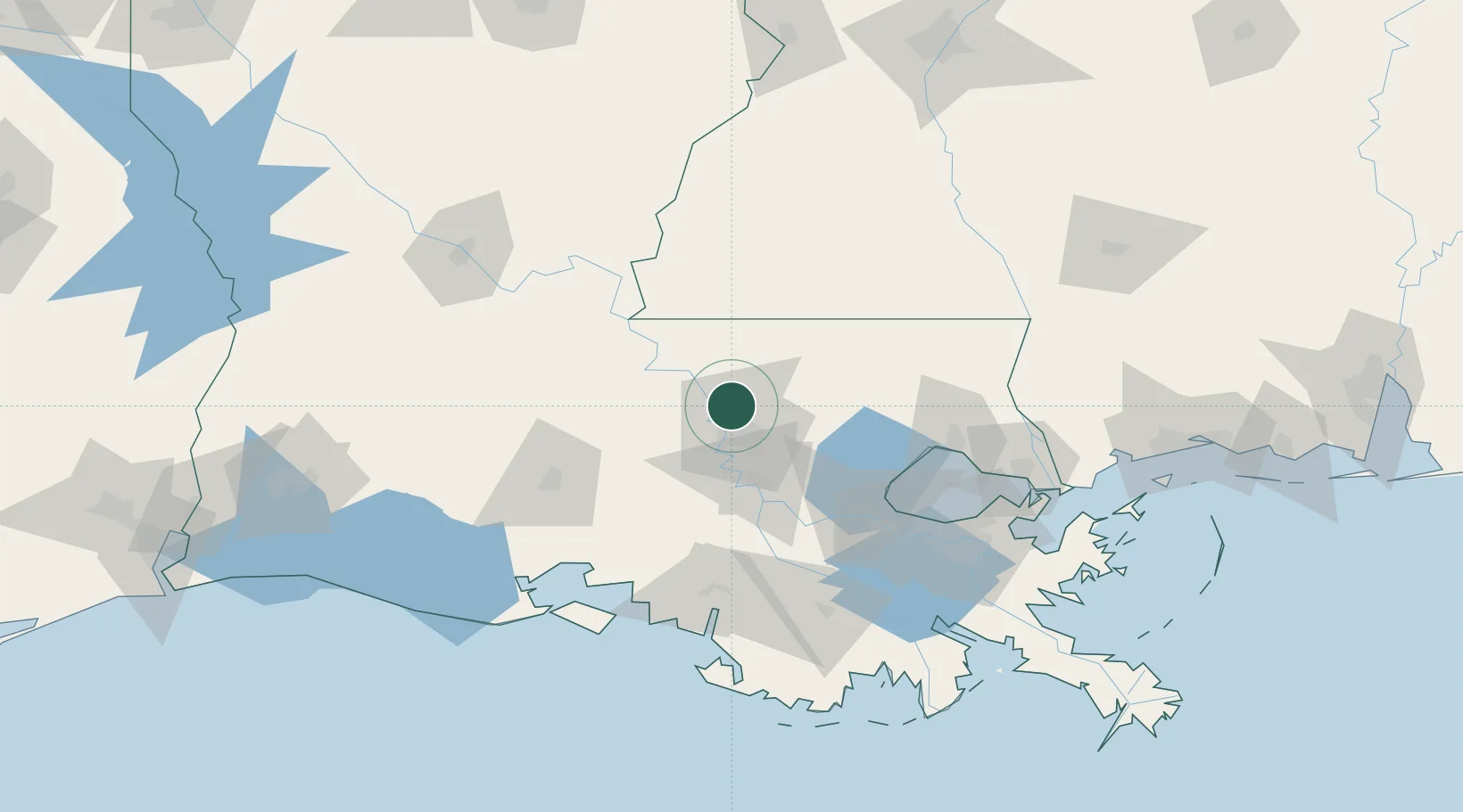 Location of USBKM