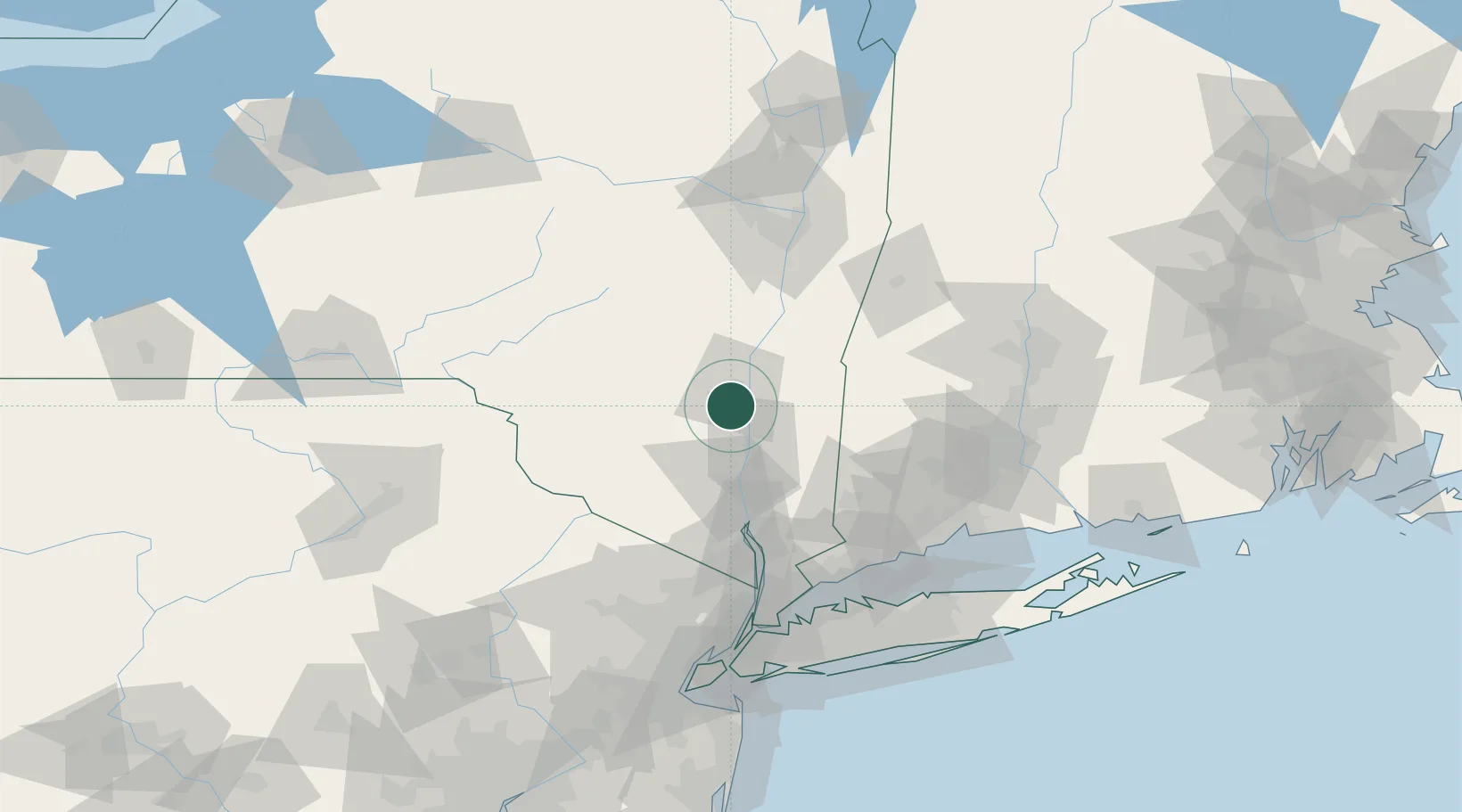 Location of USBMR