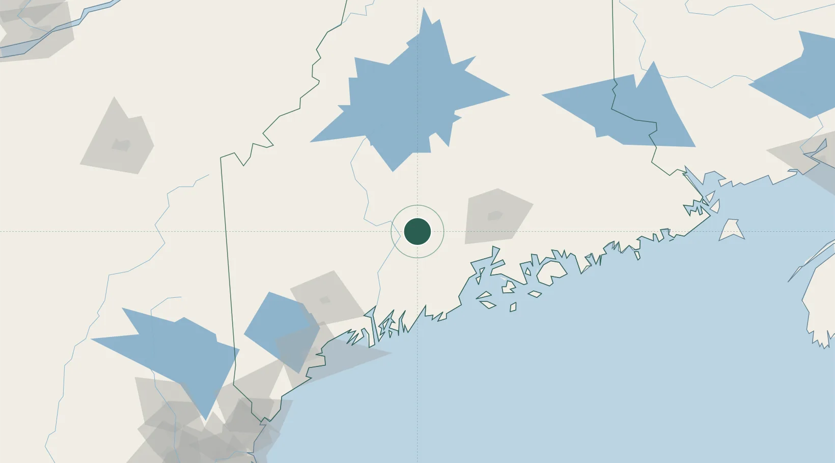 Location of USBNH