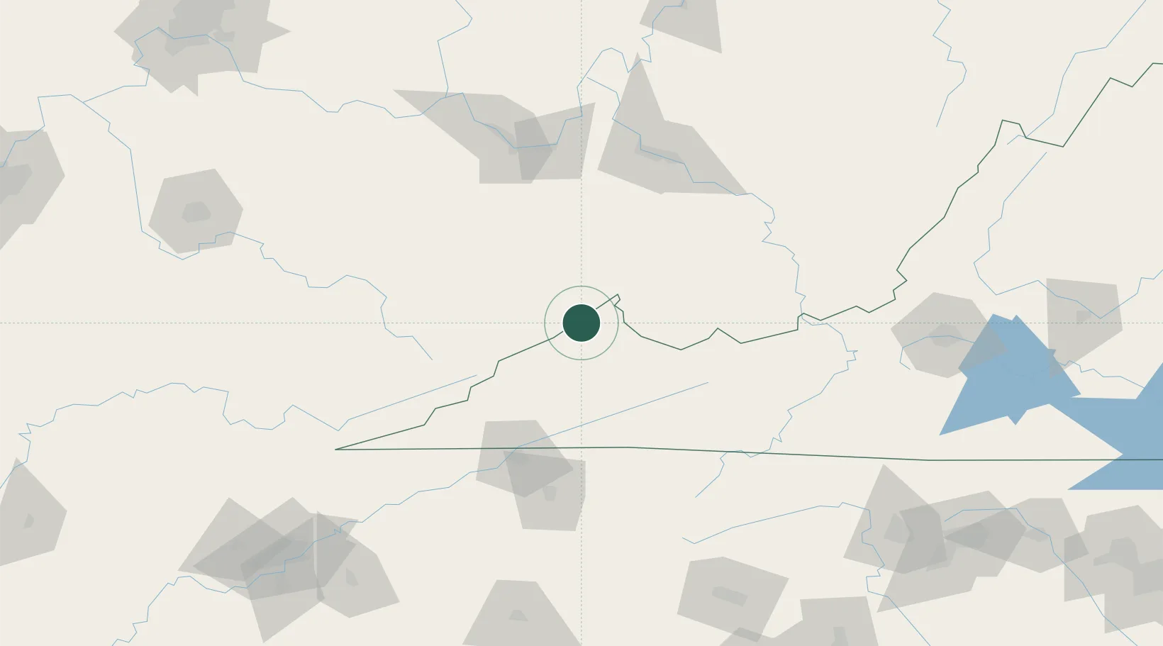 Location of USBR6