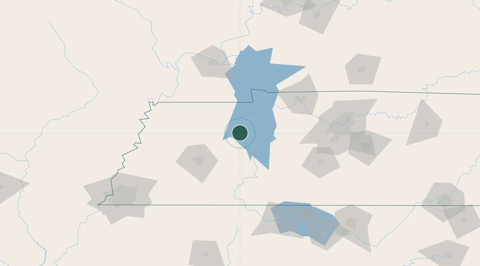 Location of USBUB