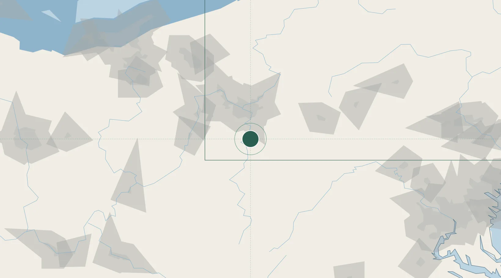 Location of USBV8