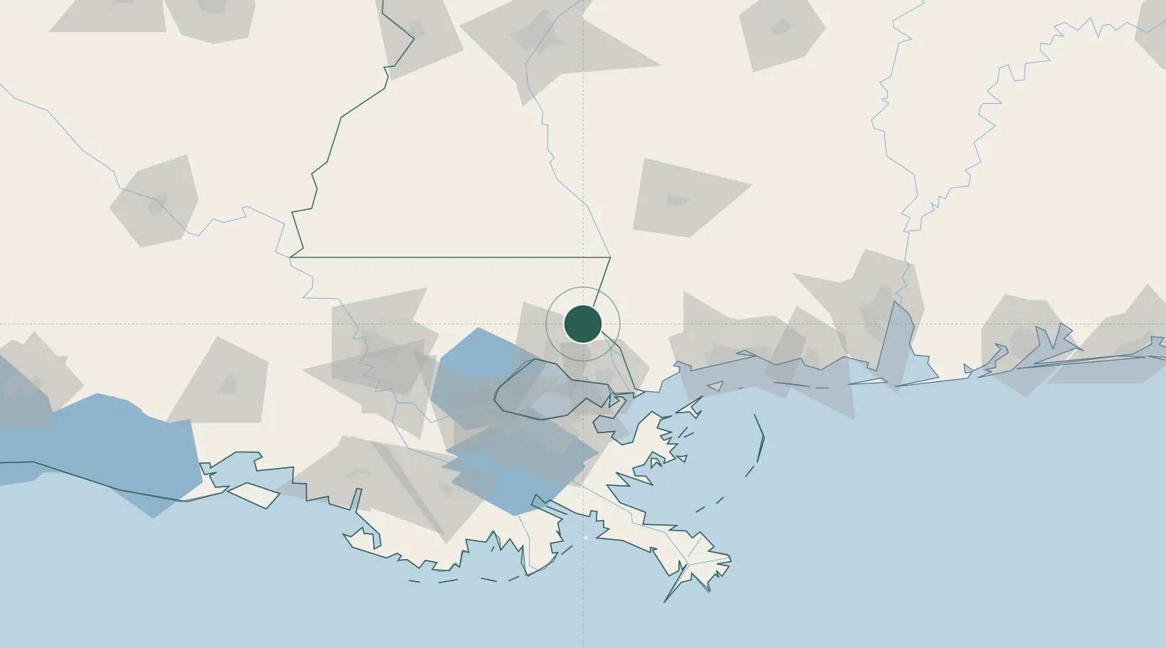 Location of USDBH