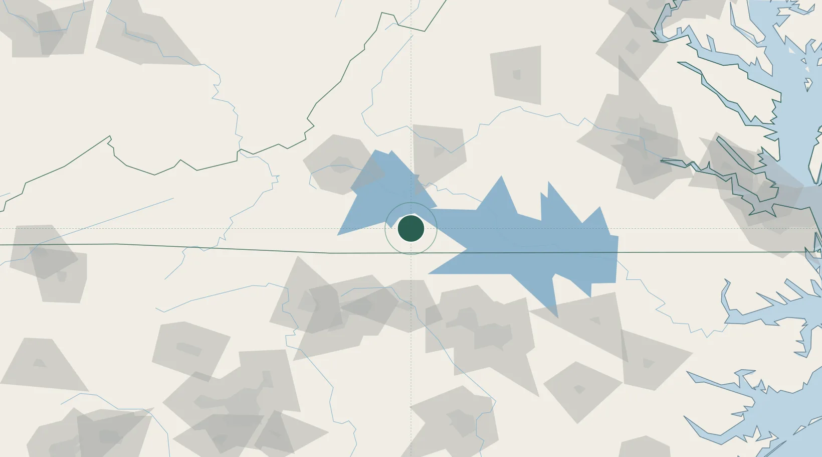 Location of USDFK