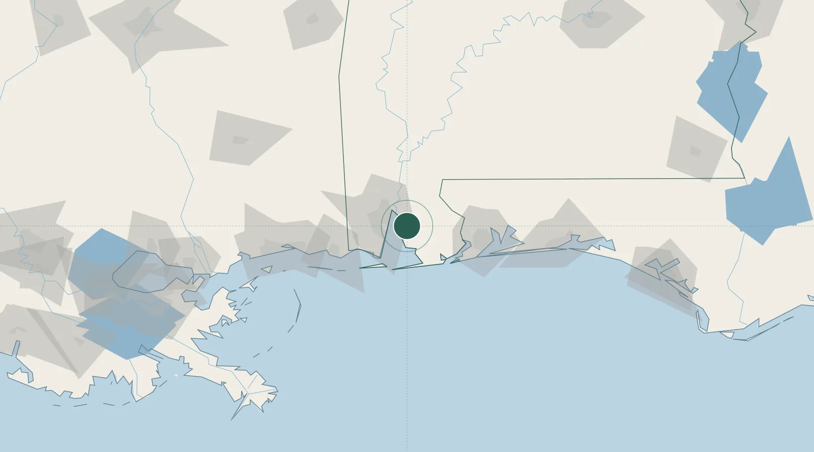 Location of USDHA
