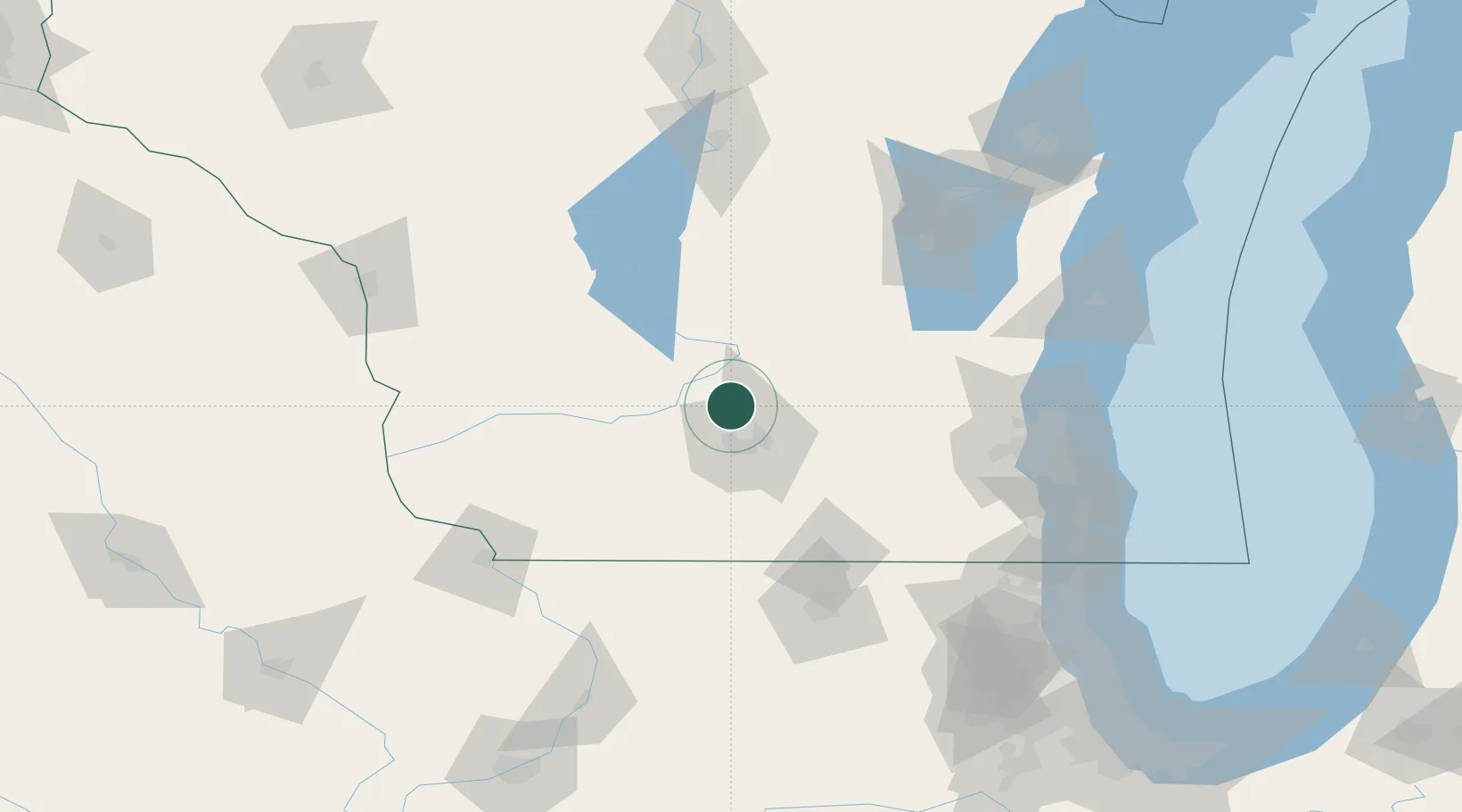 Location of USDNE