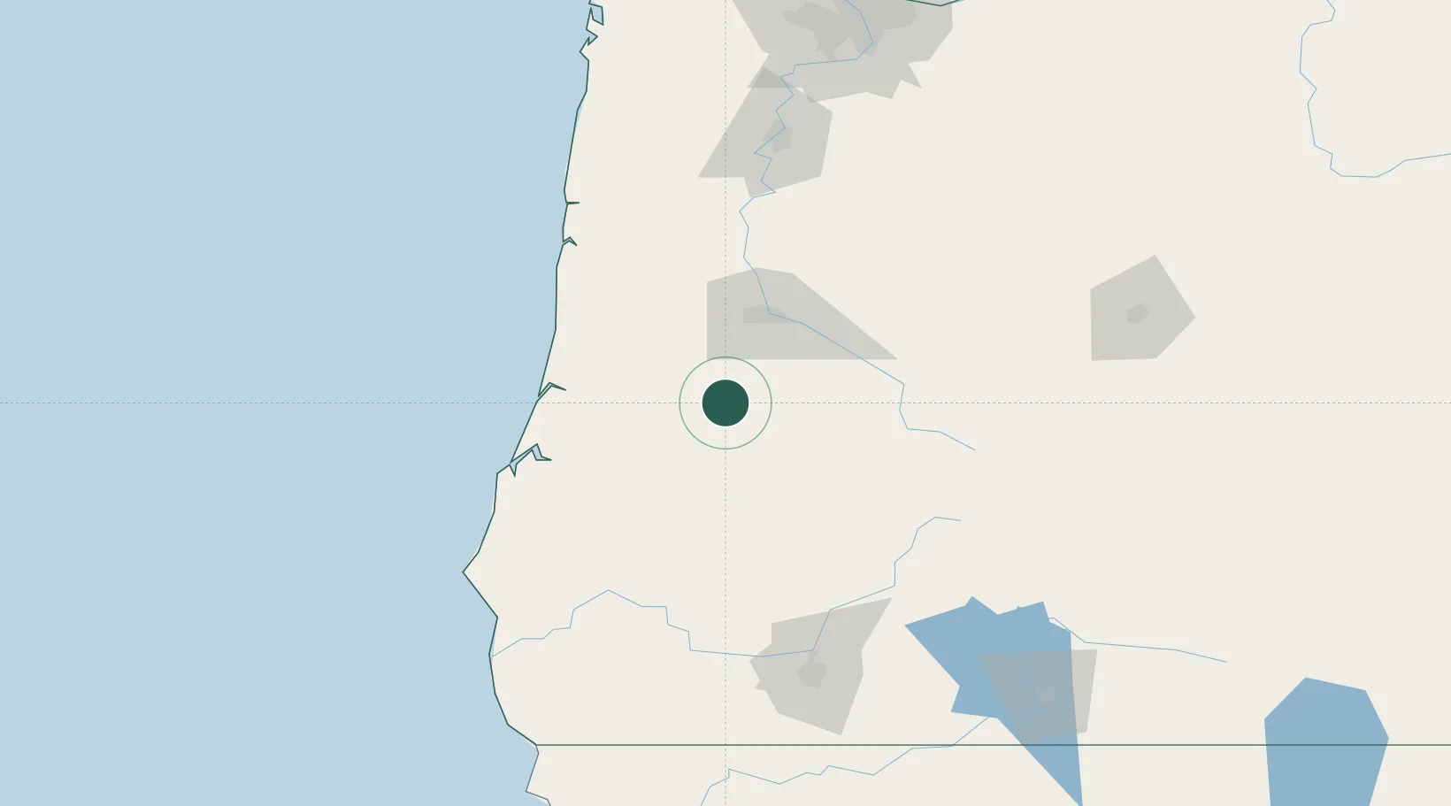 Location of USDNR