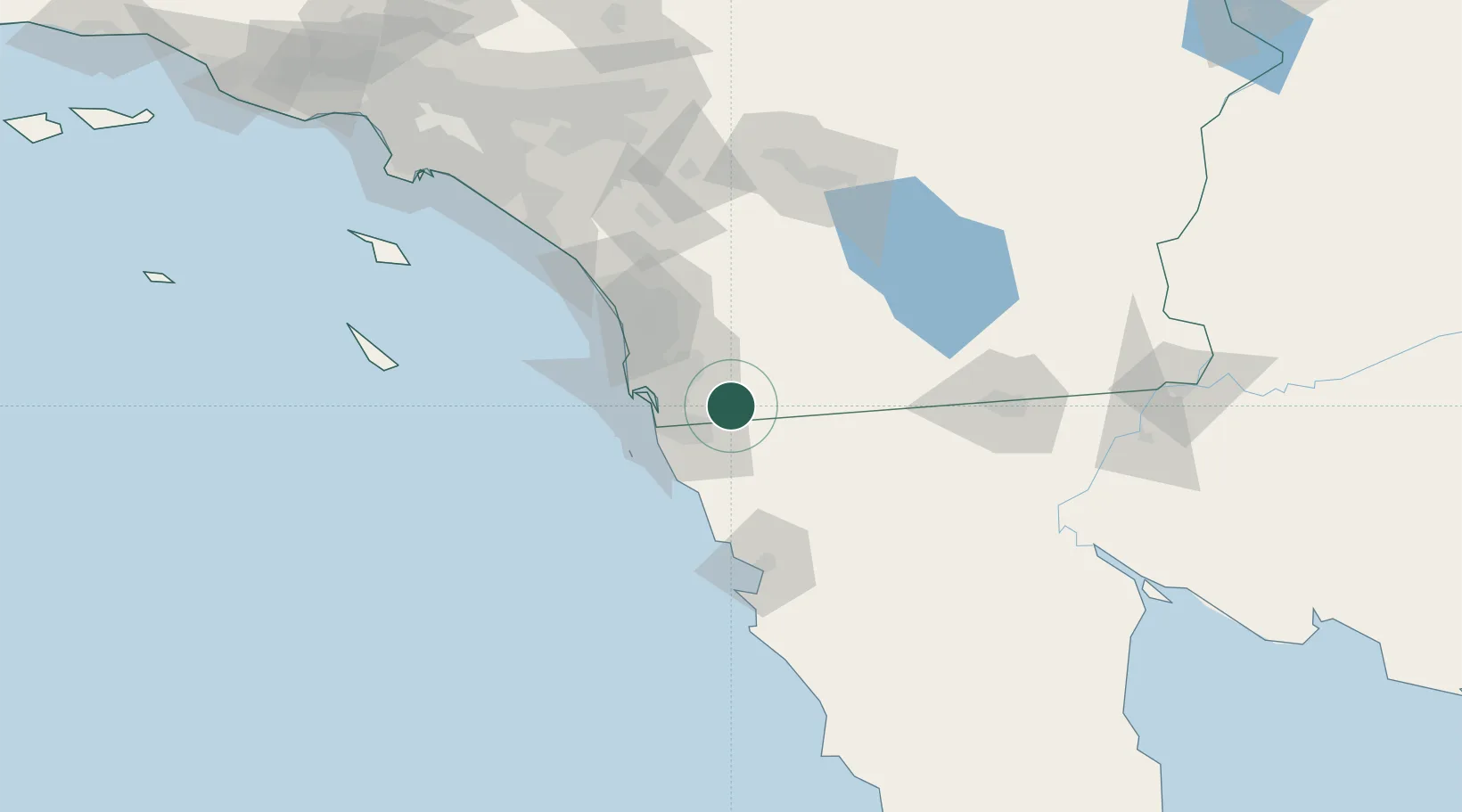 Location of USDZU