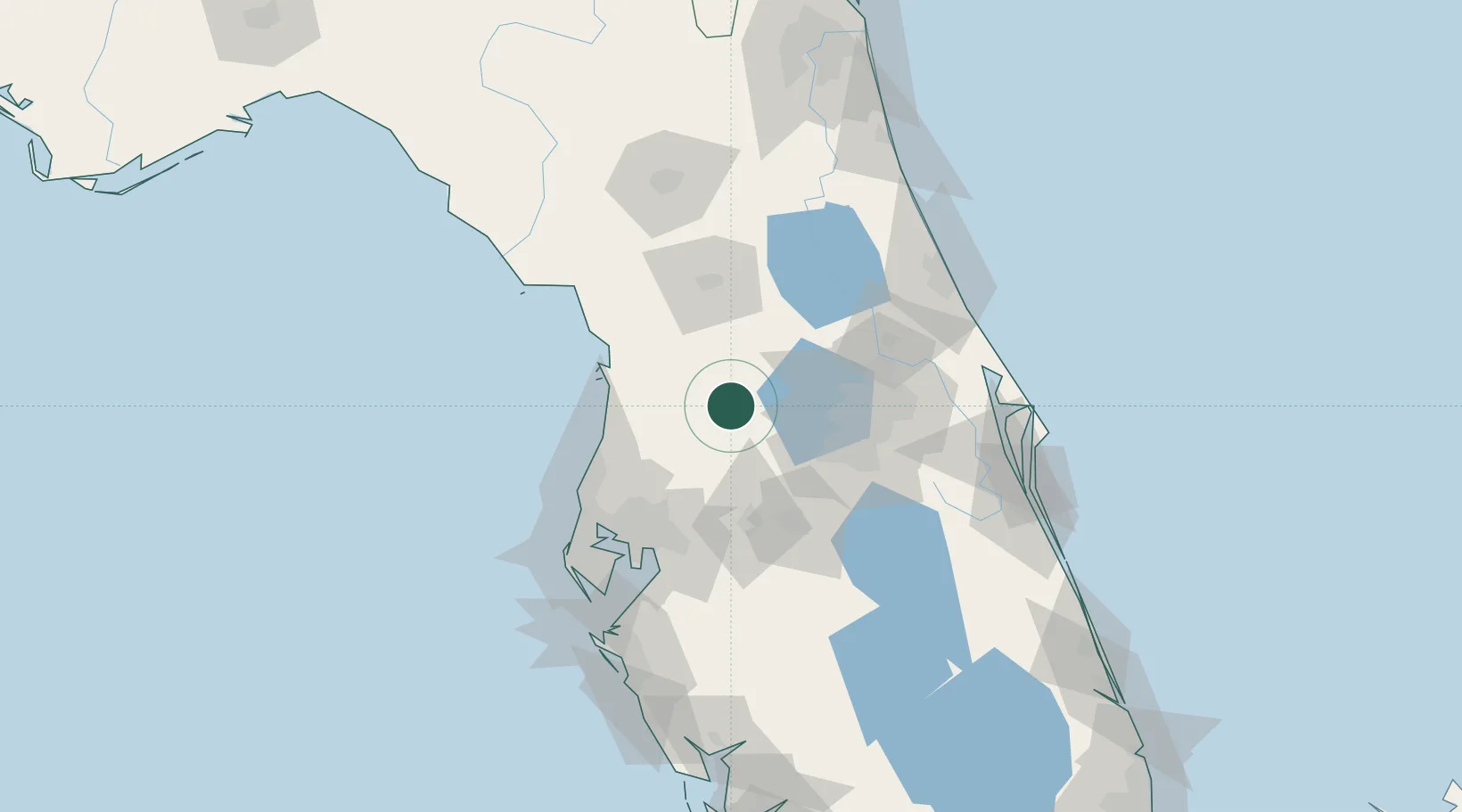Location of USFWS